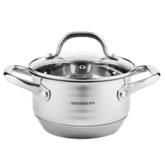 Кастрюля HOFFMANN HM 5416, Нержавеющая сталь, 16 см, 1,6 л.
