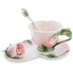 FM-01/ 3 Чайная пара Роза (Pavone)