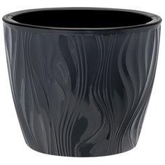 Кашпо BMC Венеция 17,5х14,4 см антрацит