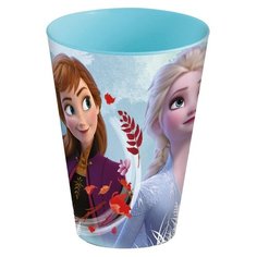 Стакан пластиковый (430 мл). Холодное сердце 2 Синий лес Stor