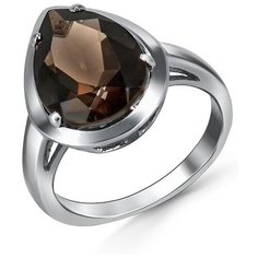 Silver WINGS Кольцо с раухтопазами из серебра 21gre1767-69, размер 18