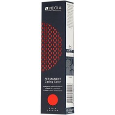 Indola Permanent Caring Color Стойкая крем-краска для волос Red & Fashion, 7.76, Средний русый фиолетовый красный, 60 мл