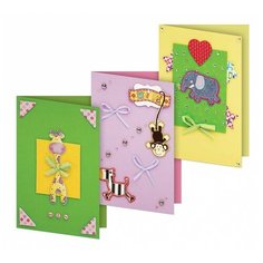 103-SB Набор для создания 3-х открыток "Веселая мозаика" Белоснежка