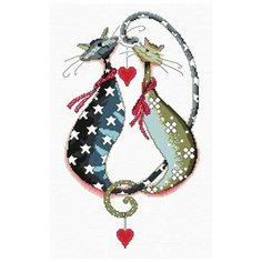 Набор для вышивания Белоснежка 4022-14 Замурчательная пара