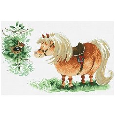 Набор для вышивания Белоснежка 821-14 Пони и птичка