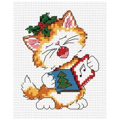 Набор для вышивания Белоснежка 851-14 Поющий котенок