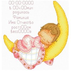 Набор для вышивания Белоснежка 930-14 Метрика для малыша