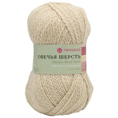 Пряжа Пехорка Овечья шерсть (100%шерсть) (166-Суровый) 10 шт