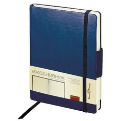 Ежедневник Bruno Visconti Zenith полудатированный, искусственная кожа, А5, 136 листов, темно-синий