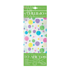 Цветная бумага тишью с орнаментом Альт, 50х66 см, 10 л.