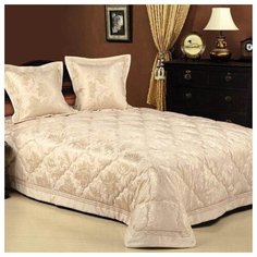 Комплект с покрывалом Asabella 311-2B, 240 х 260 см, золотистый