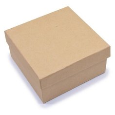 Шкатулка из картона для декорирования. 11x11x5,5 см Hobby Time