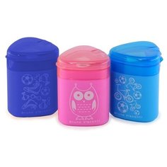 Точилка с контейнером, 1 отверстие "HAPPYSHARP" (3 цвета) Bruno Visconti