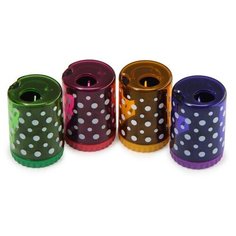 Точилка циллиндрическая с контейнером, В ПЕНАЛ, 1 отверстие "EASYSHARP" (4 цвета) Bruno Visconti