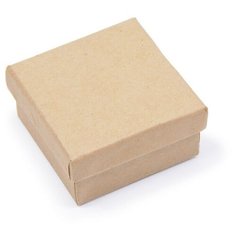 Шкатулка из картона для декорирования. 5x5x2,5 см Hobby Time
