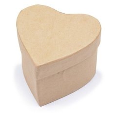 Шкатулка из картона для декорирования. 7x7x5 см Hobby Time