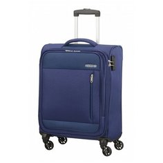 Чемодан American Tourister Heat Wave 38 л, combat navy