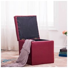 Пуф Шарм-Дизайн Шарм с ящиком черный