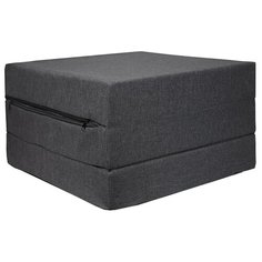 Пуф Шарм-Дизайн матрас мобильный Шаг 120 серый