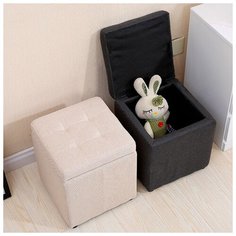 Пуф Шарм-Дизайн Евро с ящиком фиолетовый