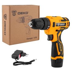 Аккумуляторная дрель-шуруповерт DEKO Banger 12V SET (063-4129) Li-Ion 2 А·ч 12 В х1 коробка
