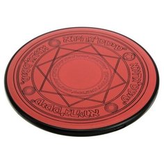 Беспроводное зарядное устройство LuazON LCC-89, 2 А, с подсветкой, чёрное 4363483