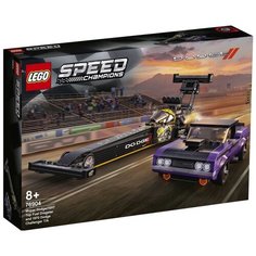 Конструктор LEGO Speed Champions 76904 Mopar Dodge SRT Top Fuel Dragster и 1970 Dodge Chal