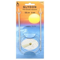 49452 Спицы вязальные круговые GLYDON 4,00мм*100см, пластик PONY