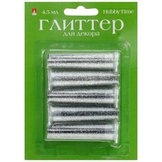 Глиттер для декора с дозатором №1, 4,5 грамм, 5 цветов Альт