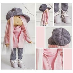 Набор для шитья Арт Узор Интерьерная кукла "Брижит", 15,6*22,4*5,2 см