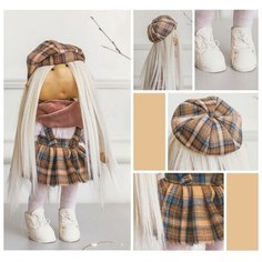 Набор для шитья Арт Узор Интерьерная кукла "Ева", 15,6*22,4*5,2 см