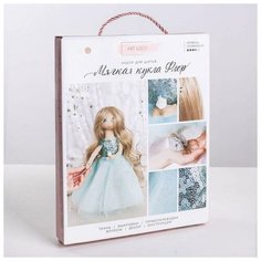 Набор для шитья Арт Узор интерьерная кукла "Флер", 18*22,5*3 см (3548681)