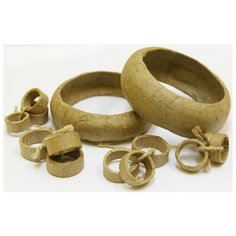 Фигурка из папье-маше, браслет/колечки, д.7/3см Decopatch