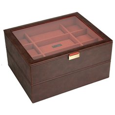 Двух ярусная шкатулка для часов LC Designs 73246