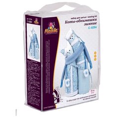 Комплект для шитья игрушки Miadolla "Коты-обнимашки зимние" арт. C-0204