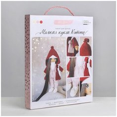 3548677 Интерьерная кукла Кэтти, набор для шитья, 18*22.5*3 см Арт Узор