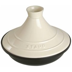Тажин Staub 28 см, черный/кремовый 1302823