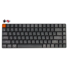 Беспроводная механическая ультратонкая клавиатура Keychron K3, 84 клавиши, RGB подсветка, White Swit