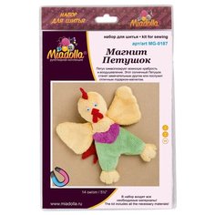 Набор для рукоделия Miadolla "Магнит Петушок", арт. MG-0187