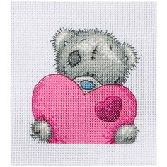 TT29 Набор для вышивания Anchor Большое сердце 9х9см