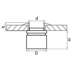 Спот Lightstar Forte Inca LED 213847