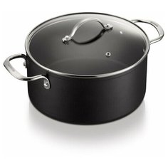 Кастрюля Brabantia "Chrome", 20 см, черный матовый, 30003741