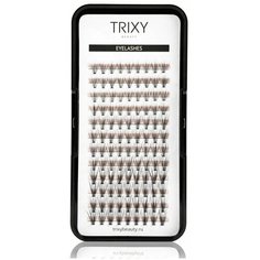 Накладные ресницы-пучки Trixy Beauty "Premium" (0.07мм, MIX, новое поколение)