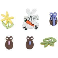 1299, Пуговицы-фигурки. Кролик Dress It Up