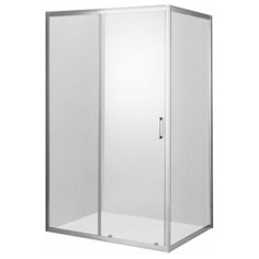 Душевой уголок Orange E23-12080TCR без поддона 120х80, стекло прозрачное