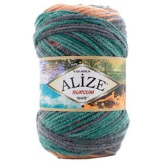 Пряжа ALIZE Burcum Batik 100гр. 210м. (100% акрил) ТУ (7399 секционный) 5 шт
