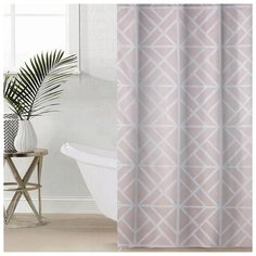 Штора для ванной комнаты 180х180см "Арлекино", полиэстер 4658694 Сима ленд