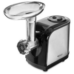 Мясорубка электрическая KELLI KL-5002, 1800 Вт, 2 скорости, 2 насадки, серебристая 4850419