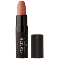 Sante Naturkosmetik помада для губ матовая, оттенок 01 пыльный беж
