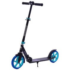Детский городской самокат Explore Groove, черный/синий